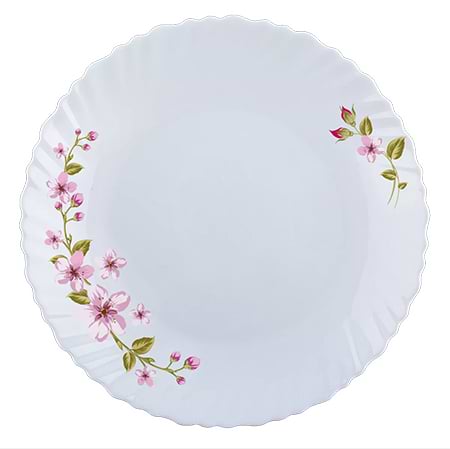 Тарелка обеденная Vittora V-220TS Прикосновение весны Wave 220 мм