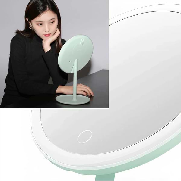 Фото - Косметичне дзеркало Xiaomi DOCO Daylight Mirror HZJ001 USB (XMDDMgreen)