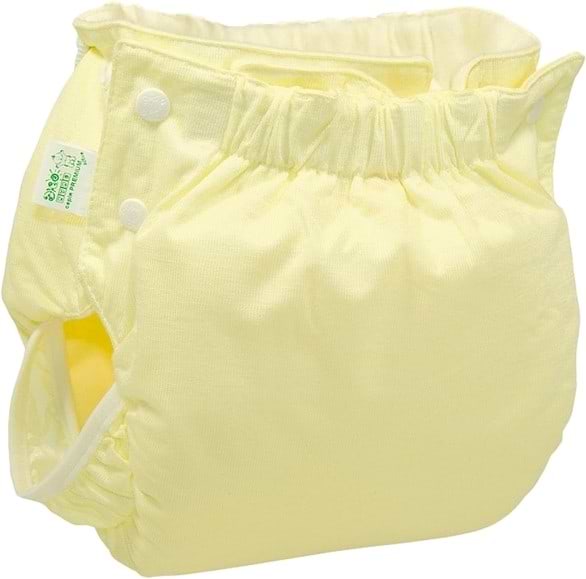Підгузок багаторазовий ЕКО ПУПС Active Premium 12-17 (76-87), з вкладишем  Abso Maxi (Жовтий) (ТП3ВК4-4ж)