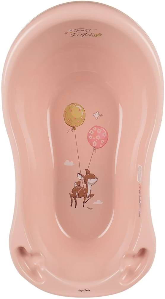 Фото - Дитяча ванночка Tega Baby Лісова казка 102 см Світло-рожева (FF-005-107)