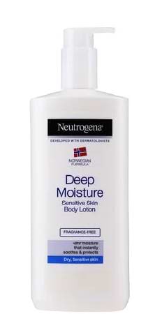 Лосьйон для тіла Neutrogena "Норвезька формула" Глибоке зволоження для для чутливої шкіри 400 мл (3574660527452)