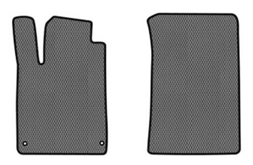 EVA коврики в салон авто передние EVAtech для 407 AT Peugeot 2004-2010 1 поколение Combi EU (PT11241A2CP2RGB)