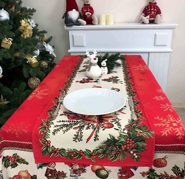 Фото - Скатерть раннер Прованс Праздник 40х100 (023424)