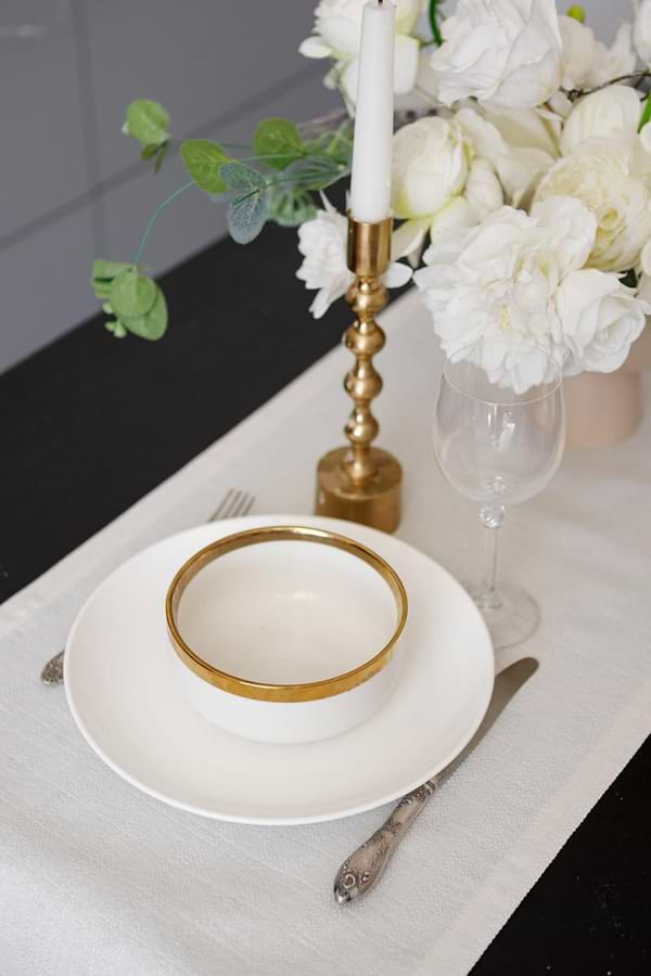 Фото - Скатерть раннер Прованс Жемчужина Белый 40х140 (037577)