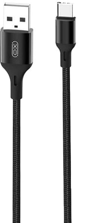Кабель синхронізації даних XO NB143 Type-c 1m Black (6920680870684)