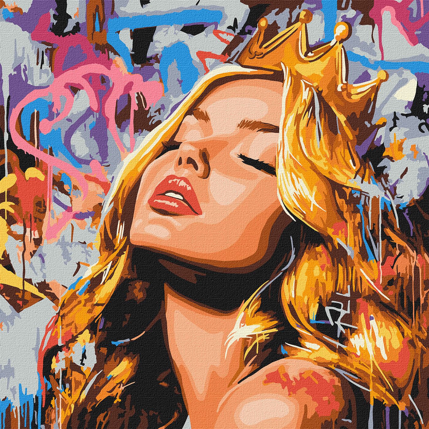 Купити Картина за номерами Ideyka Сучасна Спляча красуня 40х40 см (KHO8603) - Фото 1 Картина за номерами Ideyka Сучасна Спляча красуня 40х40 см (KHO8603) - Фото 1