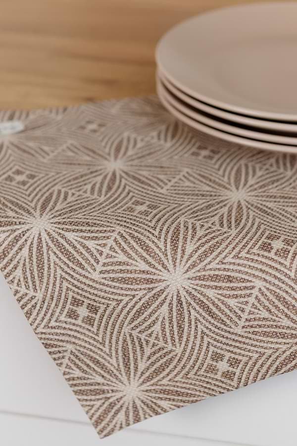 Фото - Серветка для сервірування Прованс Кориця 40х40 см (041123)