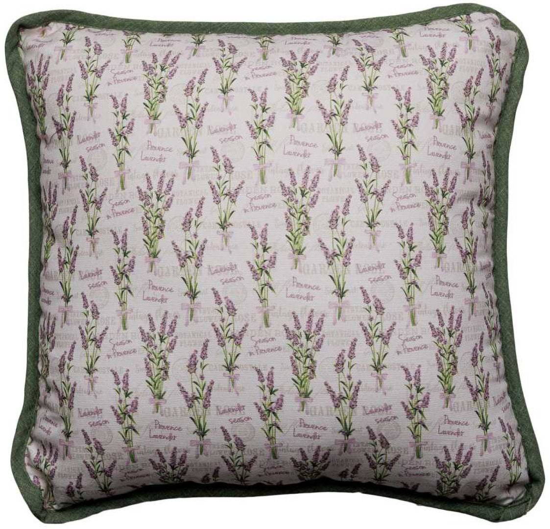 Подушка декоративна Прованс Суцвіття лаванди 40х40 см (043211)