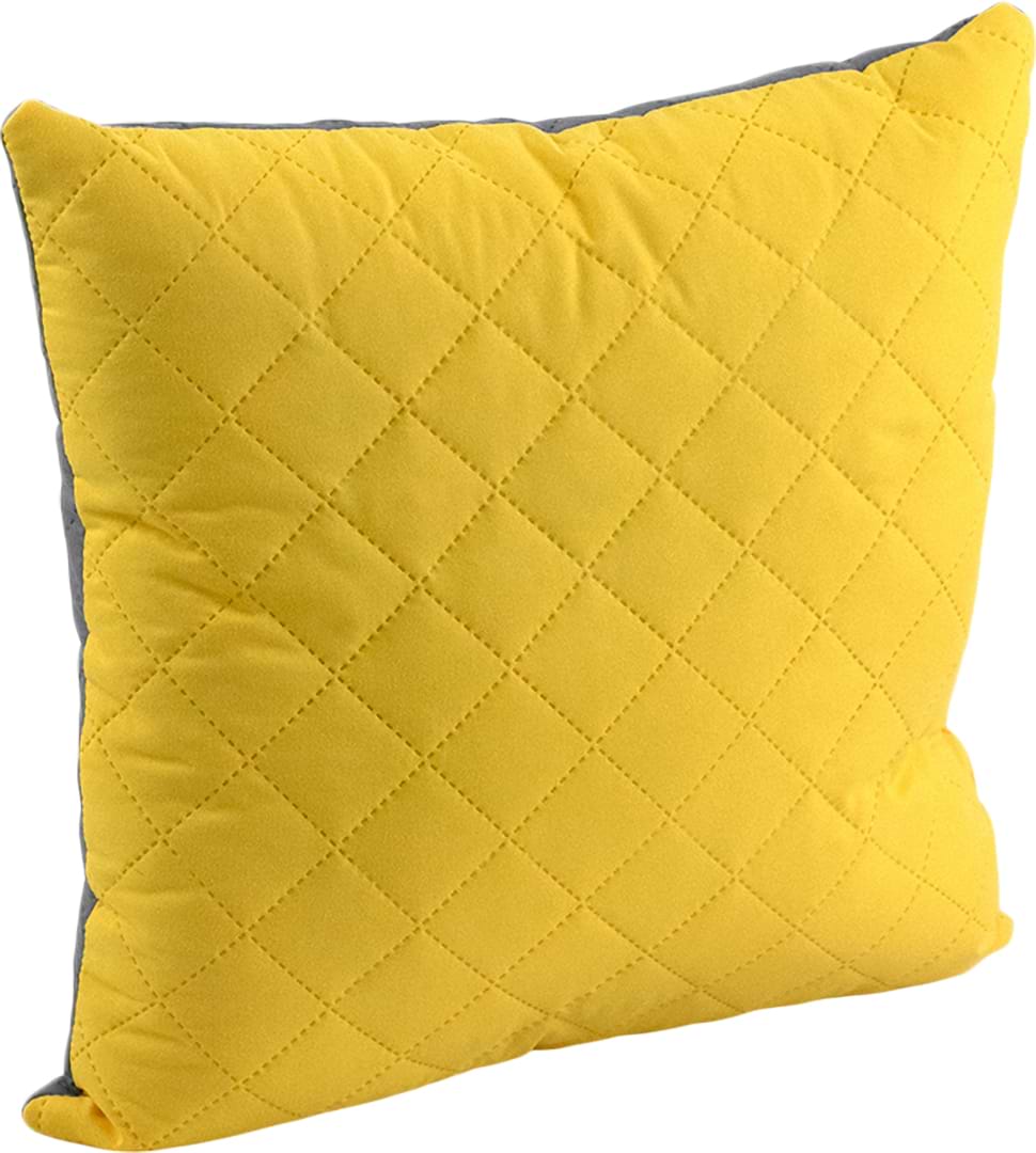 Подушка декоративна Руно 40х40 см Yellow Grey (311.52_Yellow Grey) - Фото 1