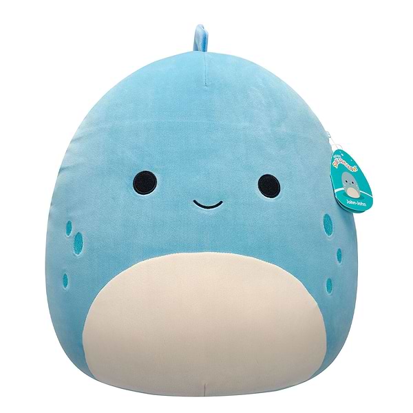 Фото - Мягкая игрушка животное SQUISHMALLOWS СИНИЙ ДИНОЗАВР (40 cm) (SQCR07049)