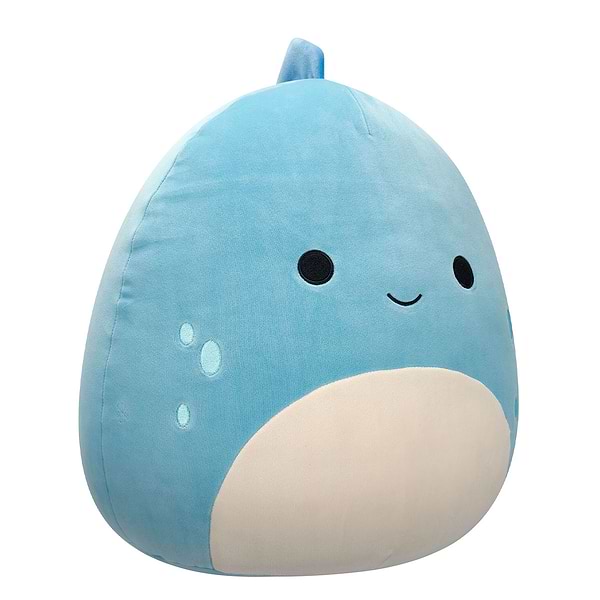 Фото - Мягкая игрушка животное SQUISHMALLOWS СИНИЙ ДИНОЗАВР (40 cm) (SQCR07049)