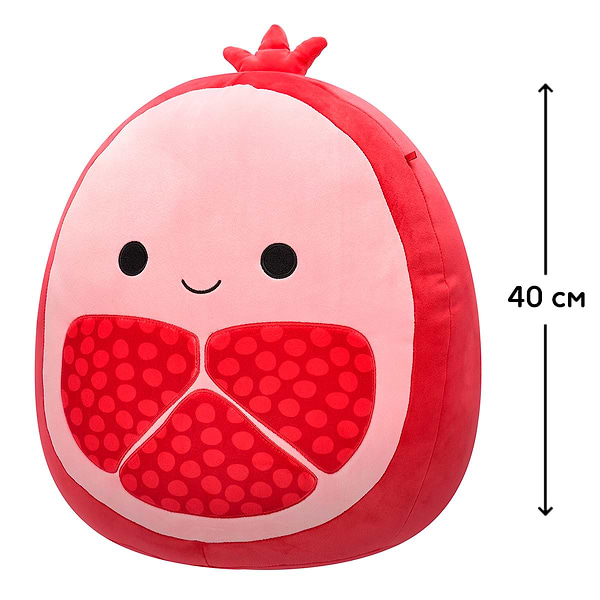 Фото - М'яка іграшка SQUISHMALLOWS ГРАНАТ 40 см (SQCR07047)