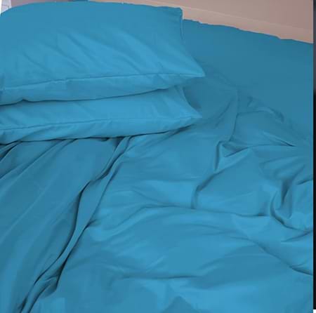 Простынь двуспальная MirSon Soft Elegance №18-4735 Capri Breeze 180х200 см (2200010916270)