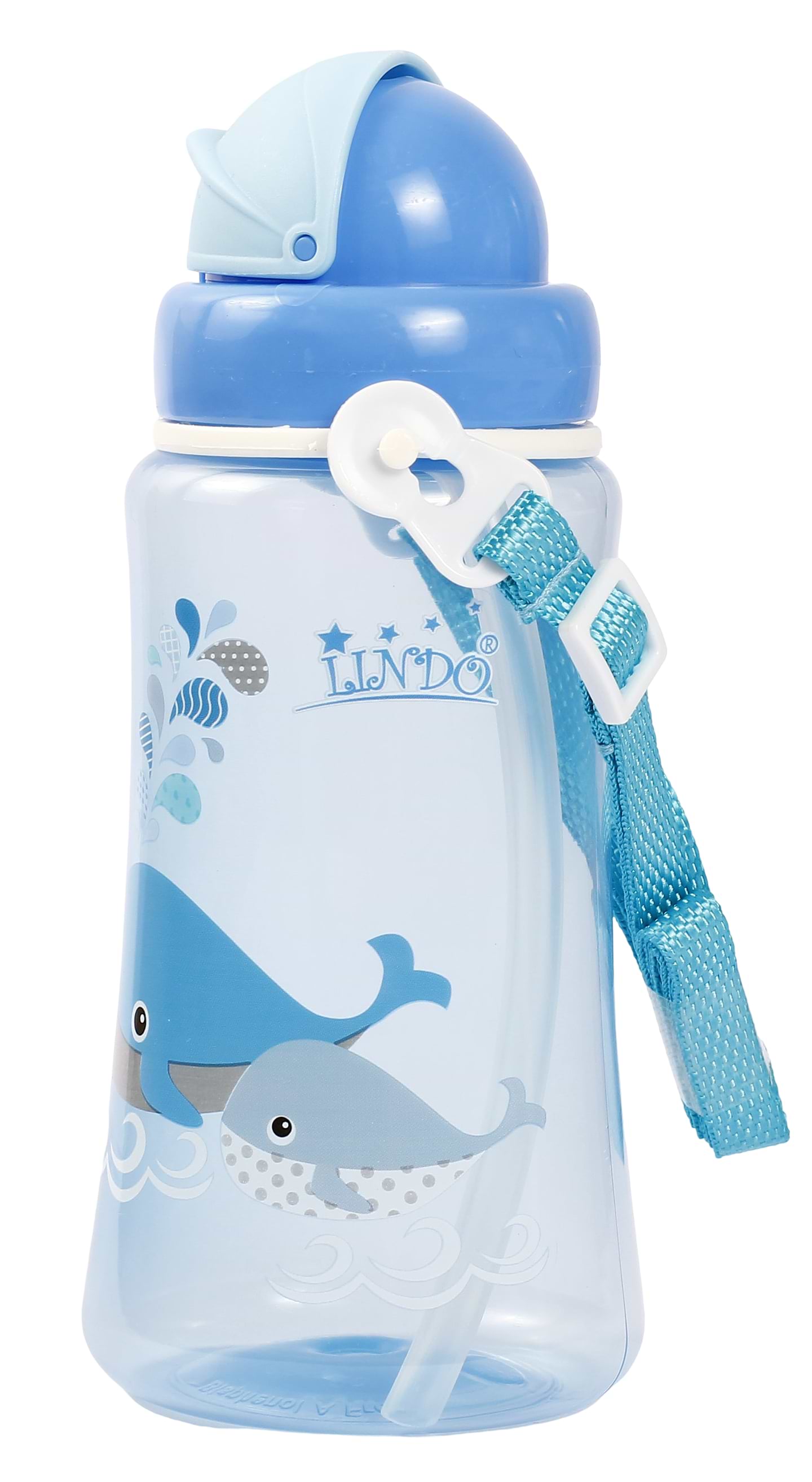 Поильник-непроливайка детский Lindo 360 мл синий (А 41 син)