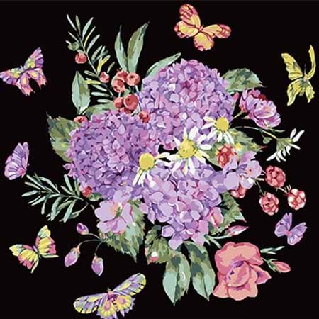 Картина за номерами Strateg Барвиста композиція 40х40 см (AV4040-28)