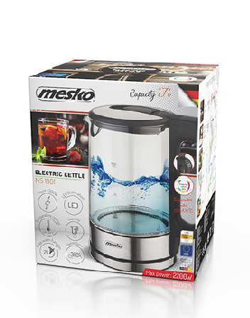 Фото - Электрический чайник Mesko MS 1301 Black