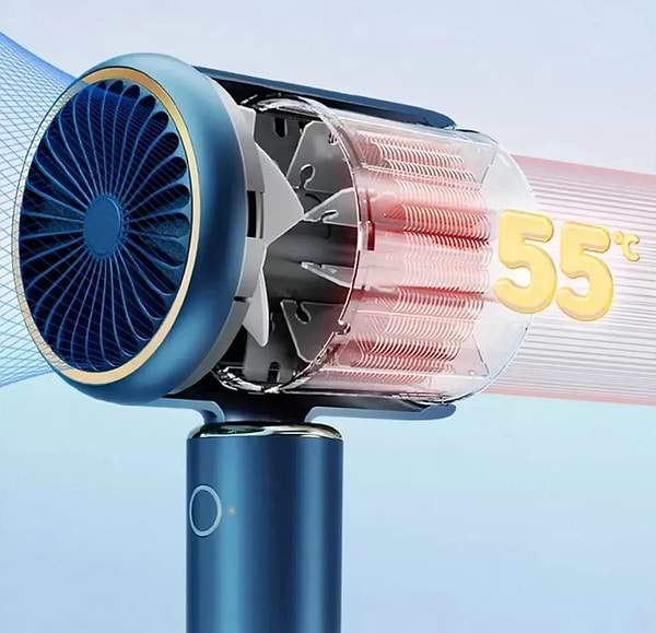 Фото - Фен Xiaomi ShowSee Hair dryer (SHWS-VC200-B-EU)