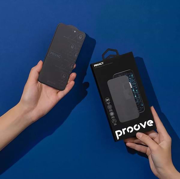 Фото - Захисне скло для смартфону Proove Privacy iPhone 15 Pro Black (PGPPRI15P001)