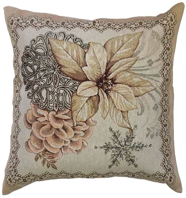 Фото - Наволочка Прованс гобеленова Золоті свята 45х45 (016192)