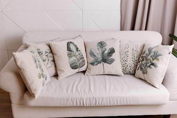 Фото - Подушка декоративная Прованс Дихондра 45х45 см (035498)