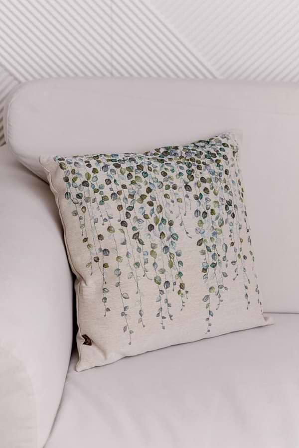 Фото - Подушка декоративная Прованс Дихондра 45х45 см (035498)