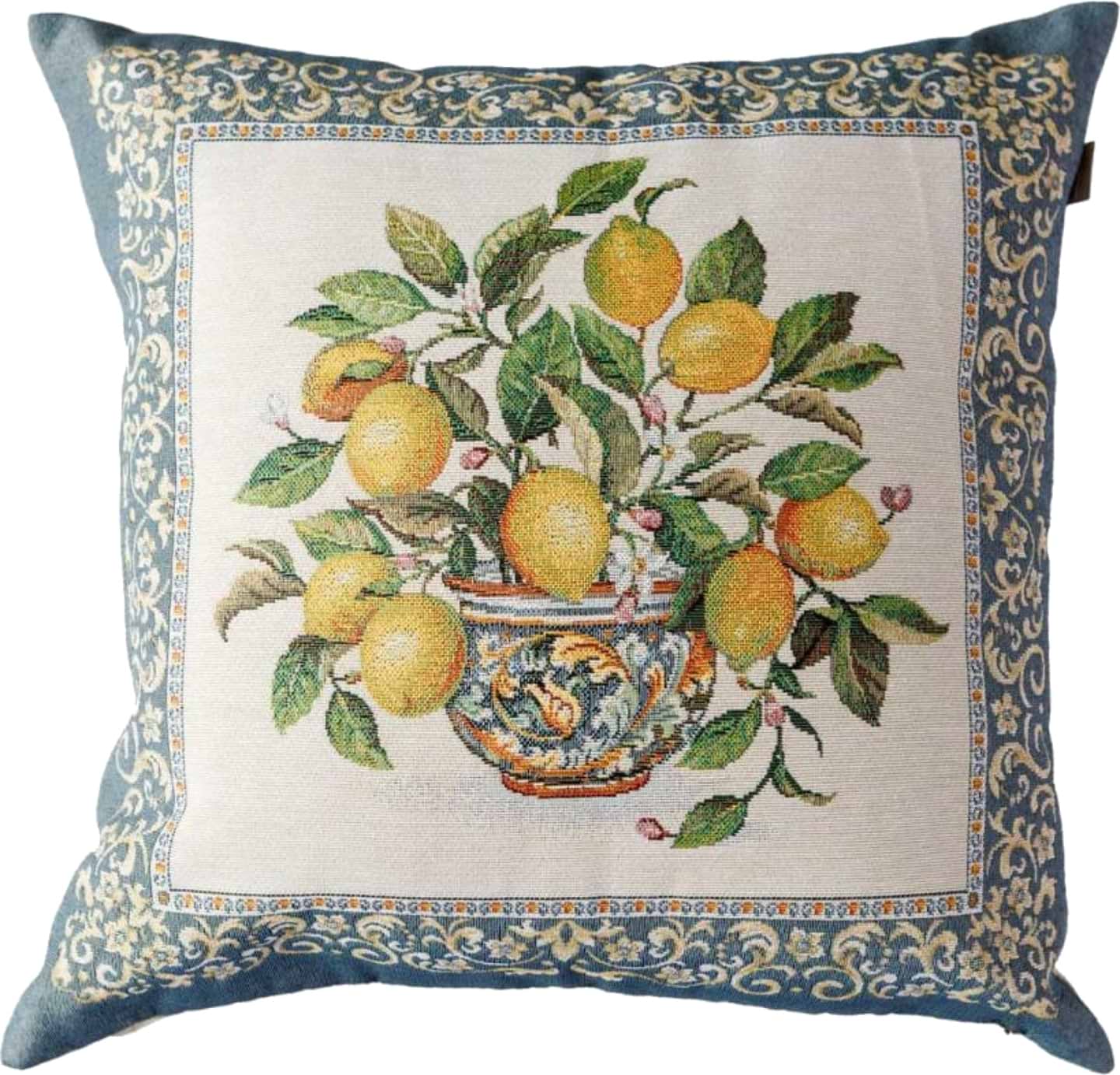 Подушка декоративна Прованс Лимони в горщику 45х45 см (035512)