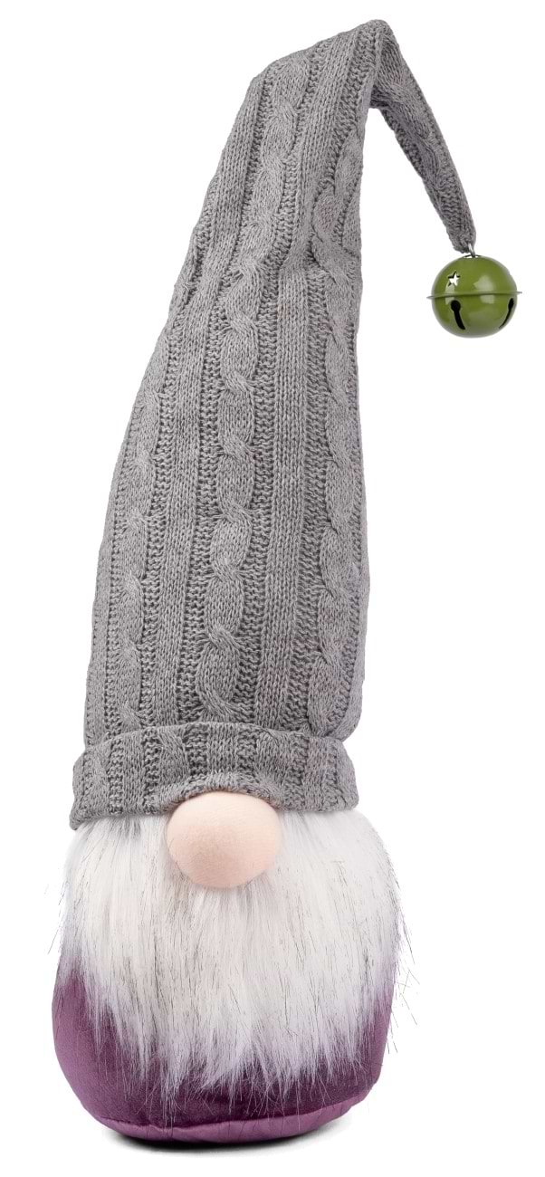 Декор New Year Гном Novogod'ko Гном с колокольчиком на колпаке 45 см (974629)