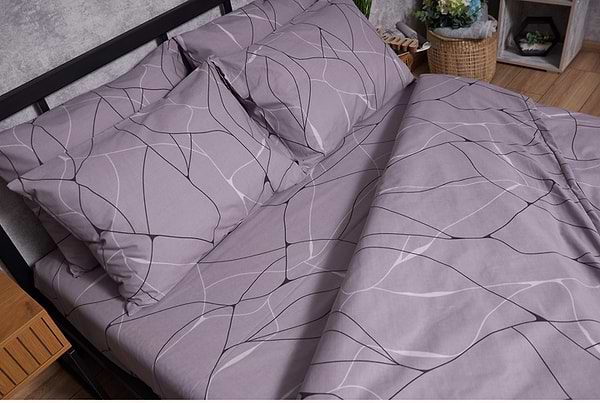 Фото - Комплект постельного белья Moon&Star Бязь Gold Люкс Graphite 175х210 (MS-820004100)