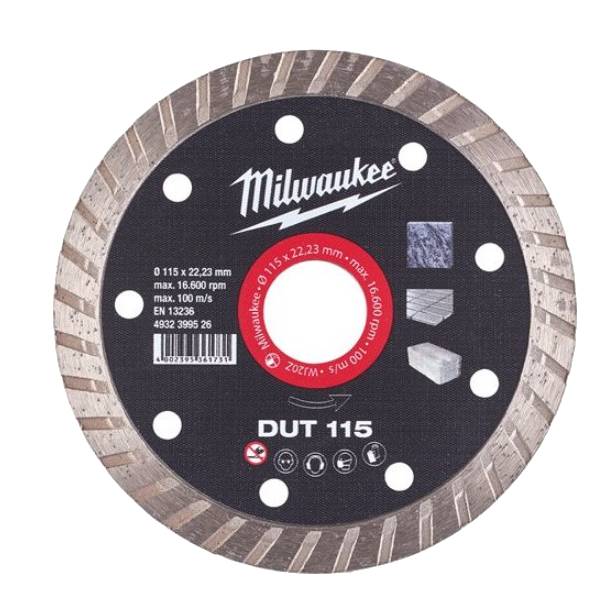 Диск алмазный Milwaukee DUT 125 125 мм (4932399527)