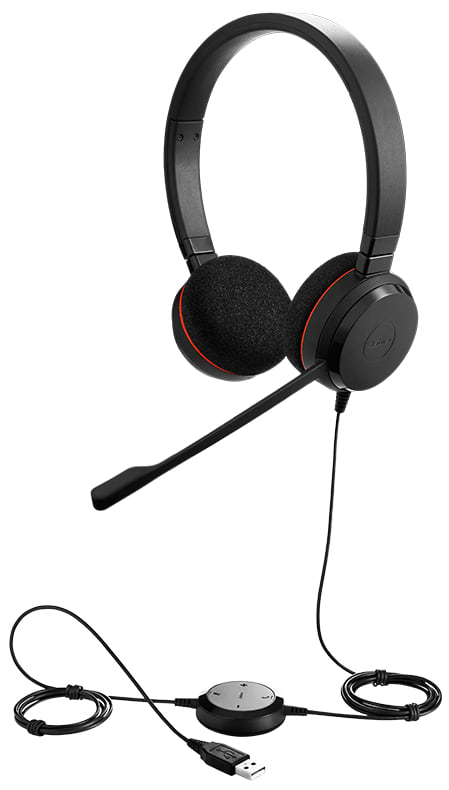 Фото - Гарнітура дротова Jabra Evolve 20 MS Stereo (4999-823-109)