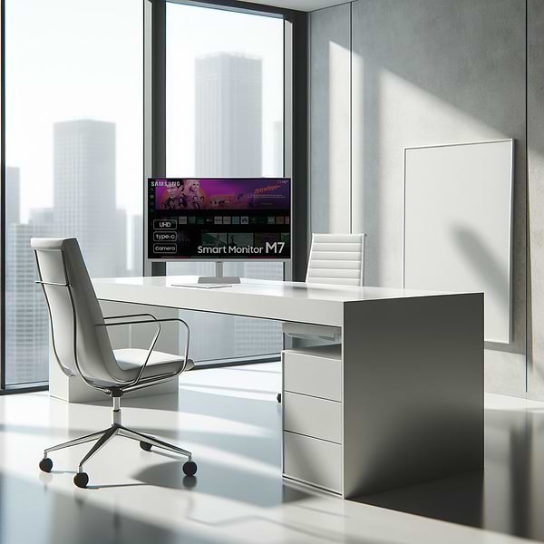 Фото - Монітор Samsung S32BM703U SMART (LS32BM703UIXUA)