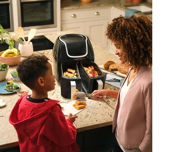 Фото - Мультипечь Russell Hobbs на 2 чаши Satisfry Snappi (27290-56)