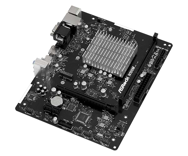 Фото - Материнская плата ASRock N100M