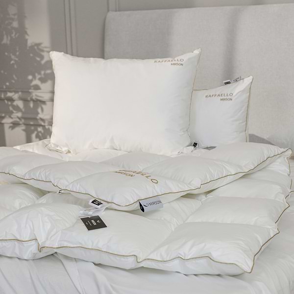 Фото - Ковдра всесезонна двоспальна євро MirSon Raffaello 063 200х220 см (2200000075154)