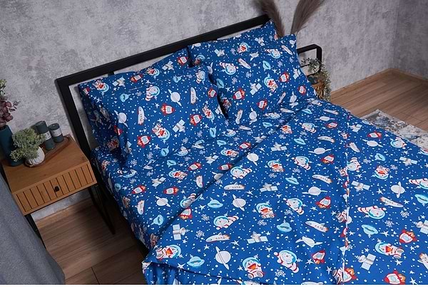 Фото - Комплект постельного белья Moon&Star Бязь Gold Люкс Space Cats 160х220 (MS-820001761)