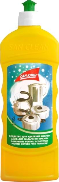 Засіб для чищення кухонної техніки San Clean от накипи 500 мл (4820003540558) - Фото 1