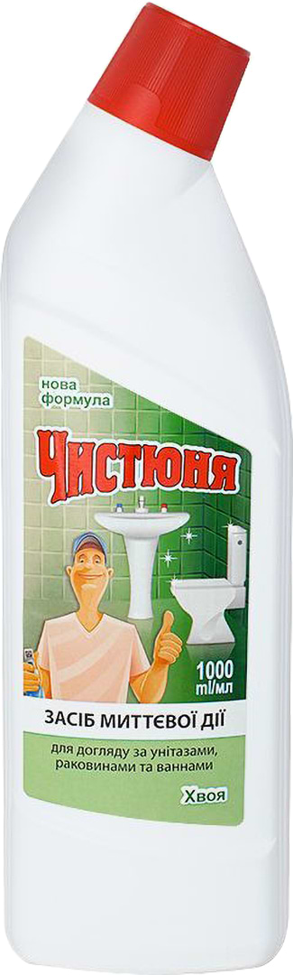 Фото - Средство для чистки унитаза Чистюня хвоя 500 мл (4820168430473)
