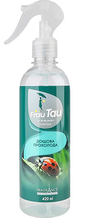Освіжувач повітря спрей Frau Tau Дощова прохолода 420 мл (4820263232545) - Фото 1