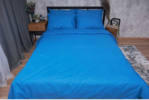 Фото - Комплект постельного белья Moon&Star Бязь Gold Люкс Sapphire 160х220 (MS-820001691)