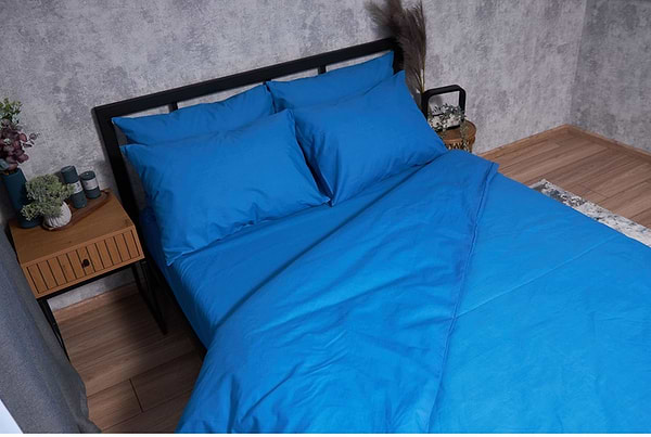 Фото - Комплект постельного белья Moon&Star Бязь Gold Люкс Sapphire 160х220 (MS-820001688)