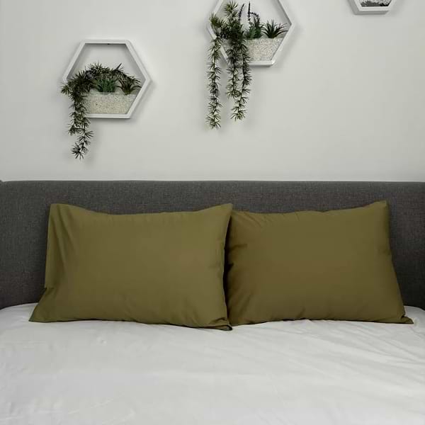 Фото - Наволочка ТЕП комплект 50х70 см Олива (2-03861_30280)