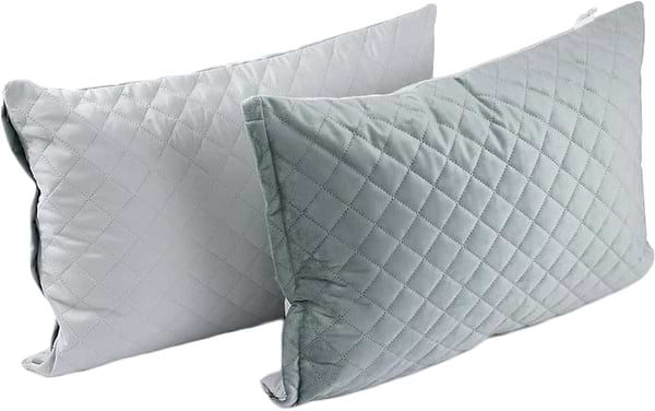 Фото - Наволочка Руно Комплект 50х70 2 шт. (К_382.55_Dark Grey ромб_Н)