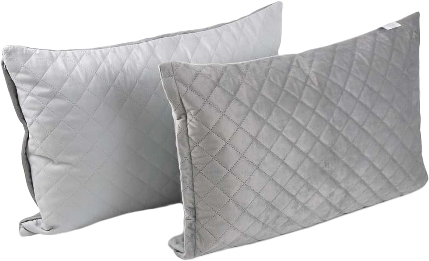 Наволочка Руно Комплект 50х70 2 шт. (К_382.55_Grey ромб_Н)