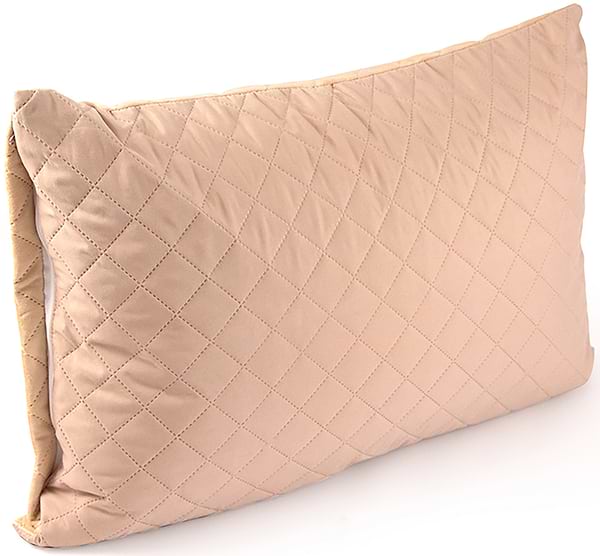 Фото - Наволочка Руно 50х70 см велюровий Beige Ромб (382.55_Beige ромб)