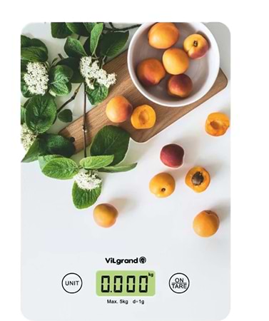 Ваги кухонні ViLgrand VKS-527 Apricot - Фото 1