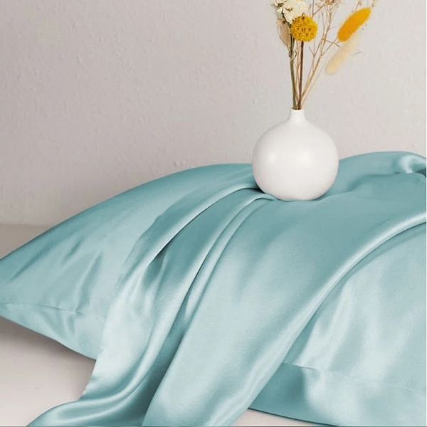 Фото - Простирадло двоспальне MirSon 180x200 см Soft Touch of SATIN 015 Aquamarine (2200011283197)