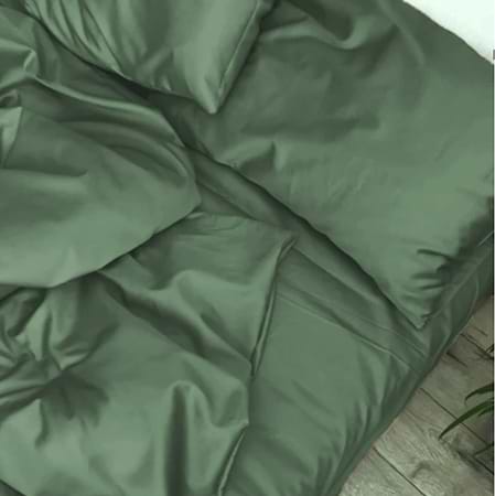 Фото - Простынь двуспальная MirSon 180x190 см Soft Touch of SATIN 017 Olive green (2200011284187) Фото - Простынь двуспальная MirSon 180x190 см Soft Touch of SATIN 017 Olive green (2200011284187)