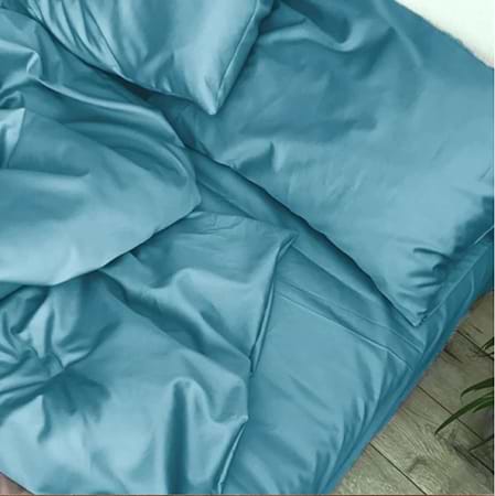 Фото - Простынь двуспальная MirSon 180х200 см Soft Touch of SATIN 008 Sky blue (2200011279695) Фото - Простынь двуспальная MirSon 180х200 см Soft Touch of SATIN 008 Sky blue (2200011279695)