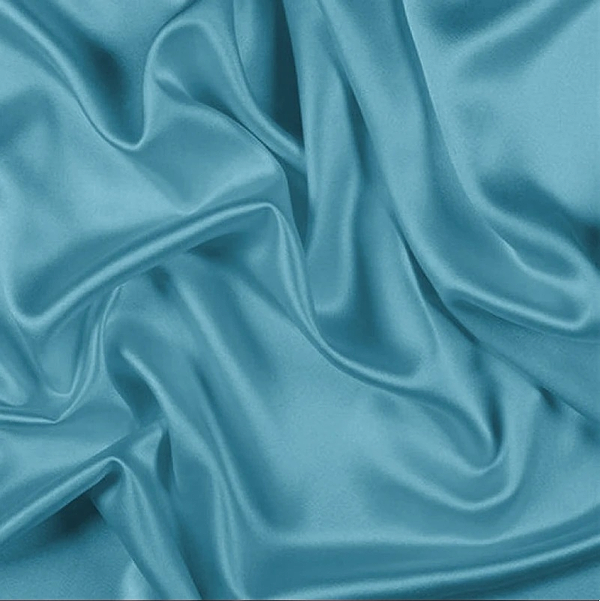 Фото - Простынь двуспальная MirSon 180х200 см Soft Touch of SATIN 008 Sky blue (2200011279695)