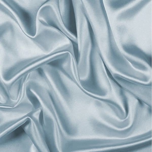 Фото - Простирадло двоспальне MirSon 180x190 см Soft Touch of SATIN 019 Gray-blue (2200011285184)